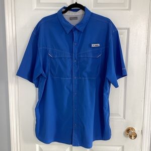 COLUMBIA PFG Omni-Shade button down shirt